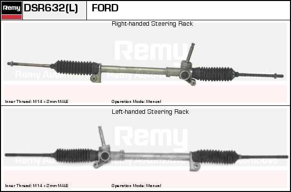 DELCO REMY Ohjausvaihde DSR641L